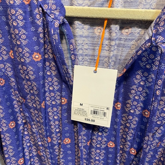 Beautiful purple midi dress - Picture 2 of 4